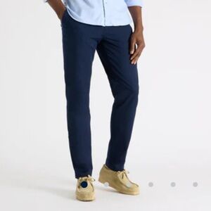 Spoke London Cotton Lights Build A Navy Chino Waist 33